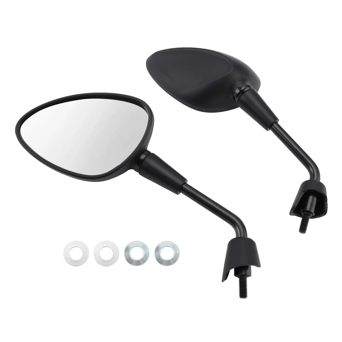 Black Mirror Set Shorty for Vespa GTS 125 300 HPE Sprint Primavera 50 125 150 (2017–2023)