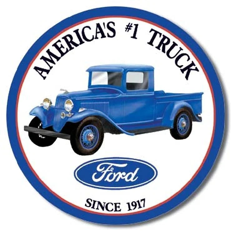 Vintage Replica Tin Metal Sign for Ford Truck Mustang GT (1009)