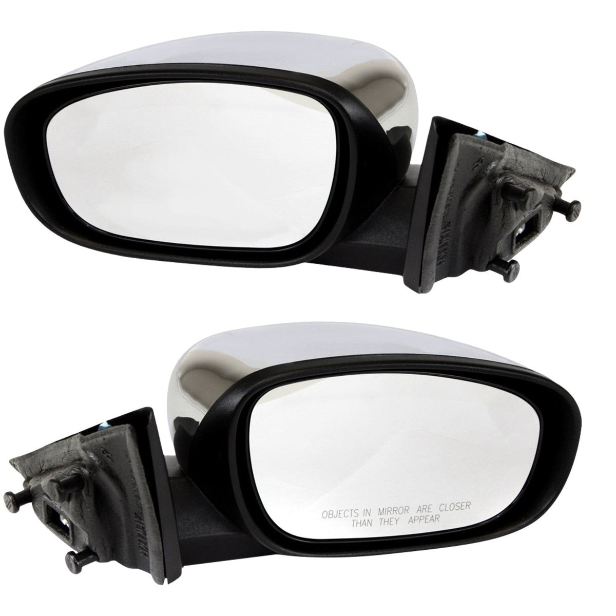 Heated Power Mirrors in Chrome for Chrysler 300 2005 to 2010 - Set of 2