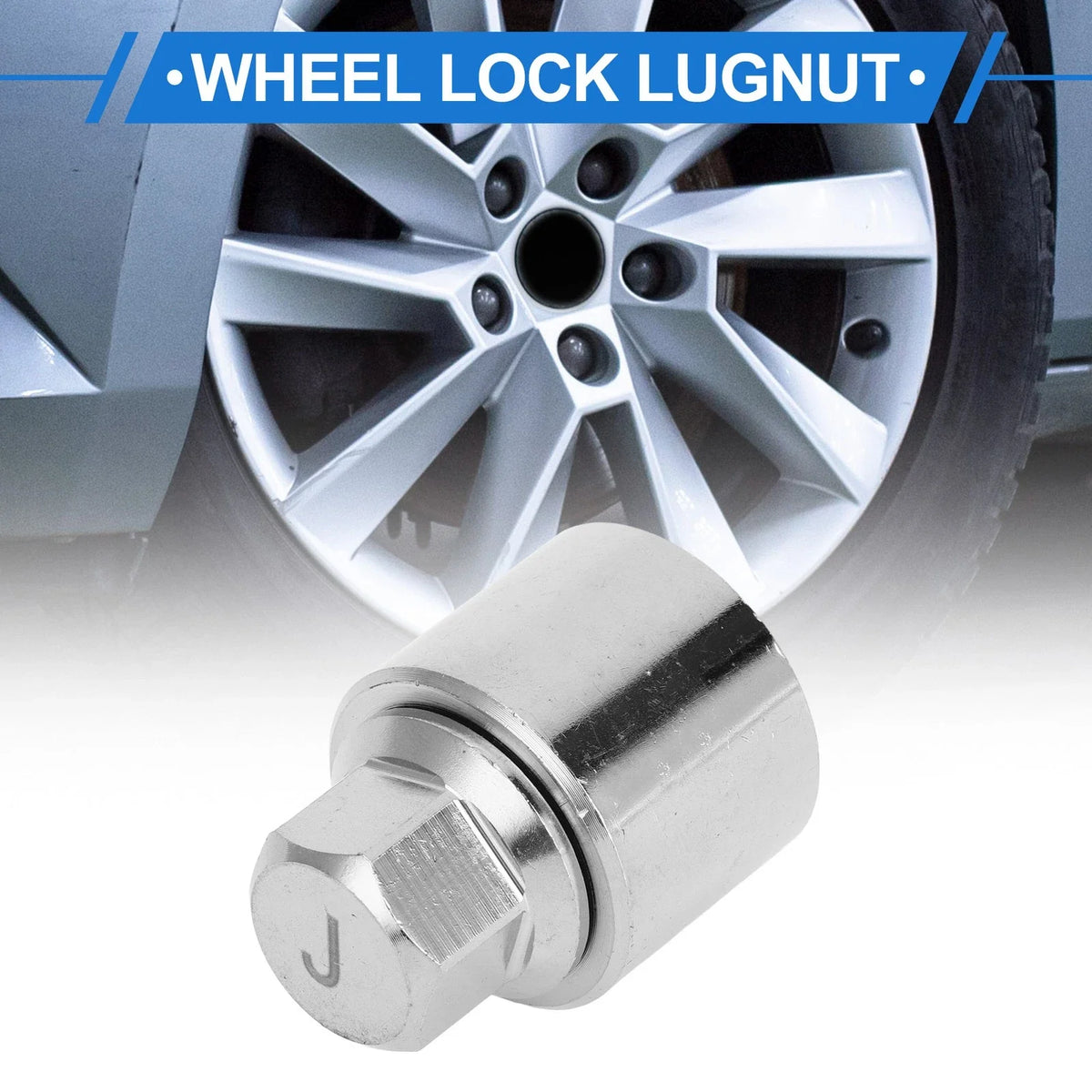 Type J Wheel Lock Lugnut Antitheft Key Socket for Skoda VW