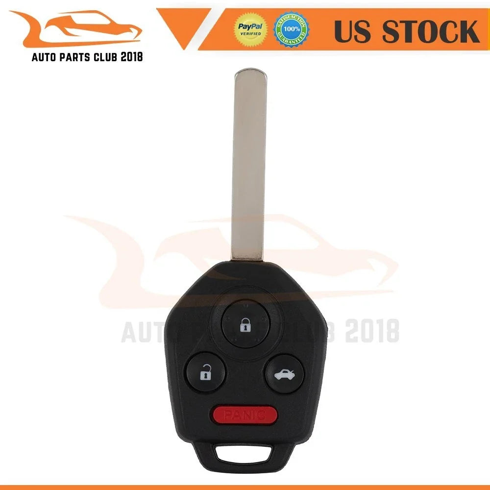 Key Entry Remote Fob for Subaru Legacy (2010–2014) 4 Buttons