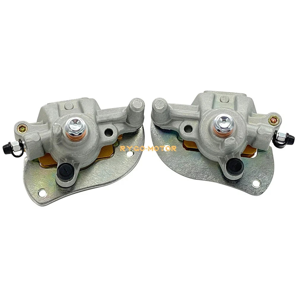 Front Brake Calipers w/Pads Left & Right for Yamaha Raptor 250 (2008–2013)