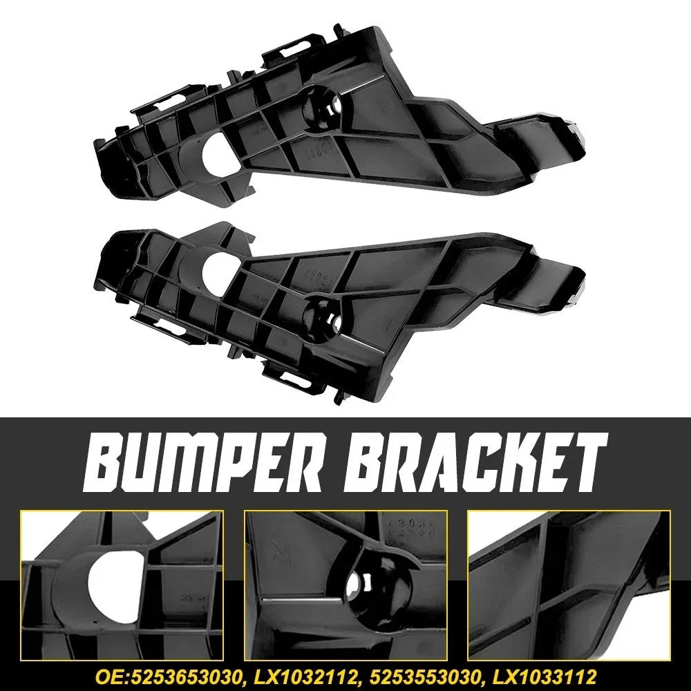 2X Front Bumper Cover Retainer Bracket for Lexus IS300 IS350 (2014–2016)