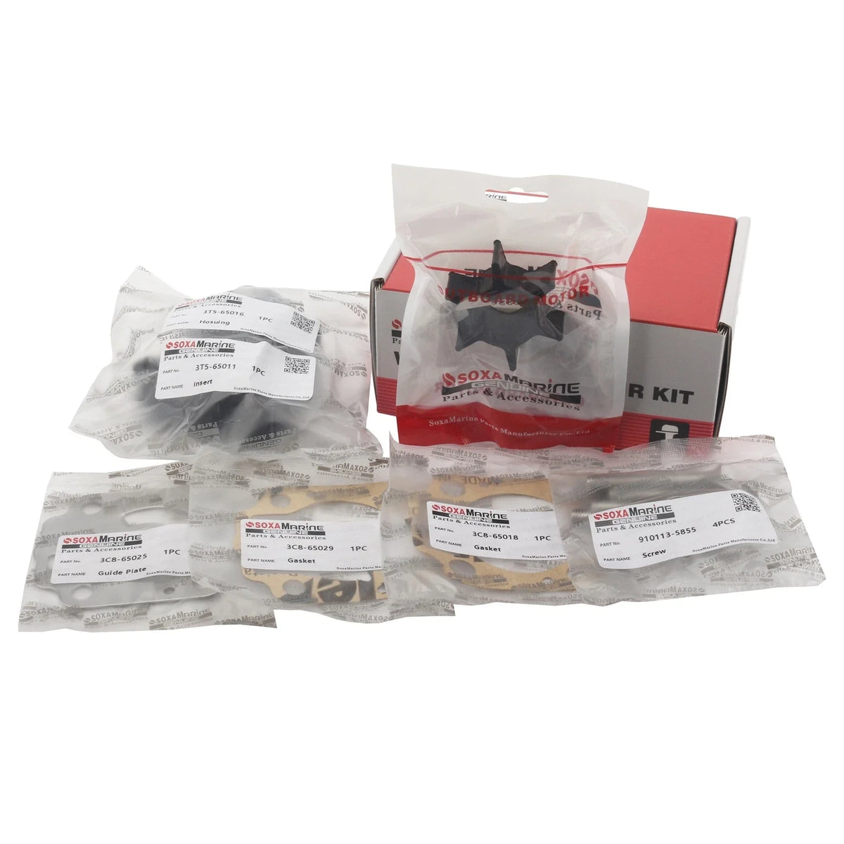 3C8-87322 Water Pump Rebuild Kit for Nissan Outboard Motors