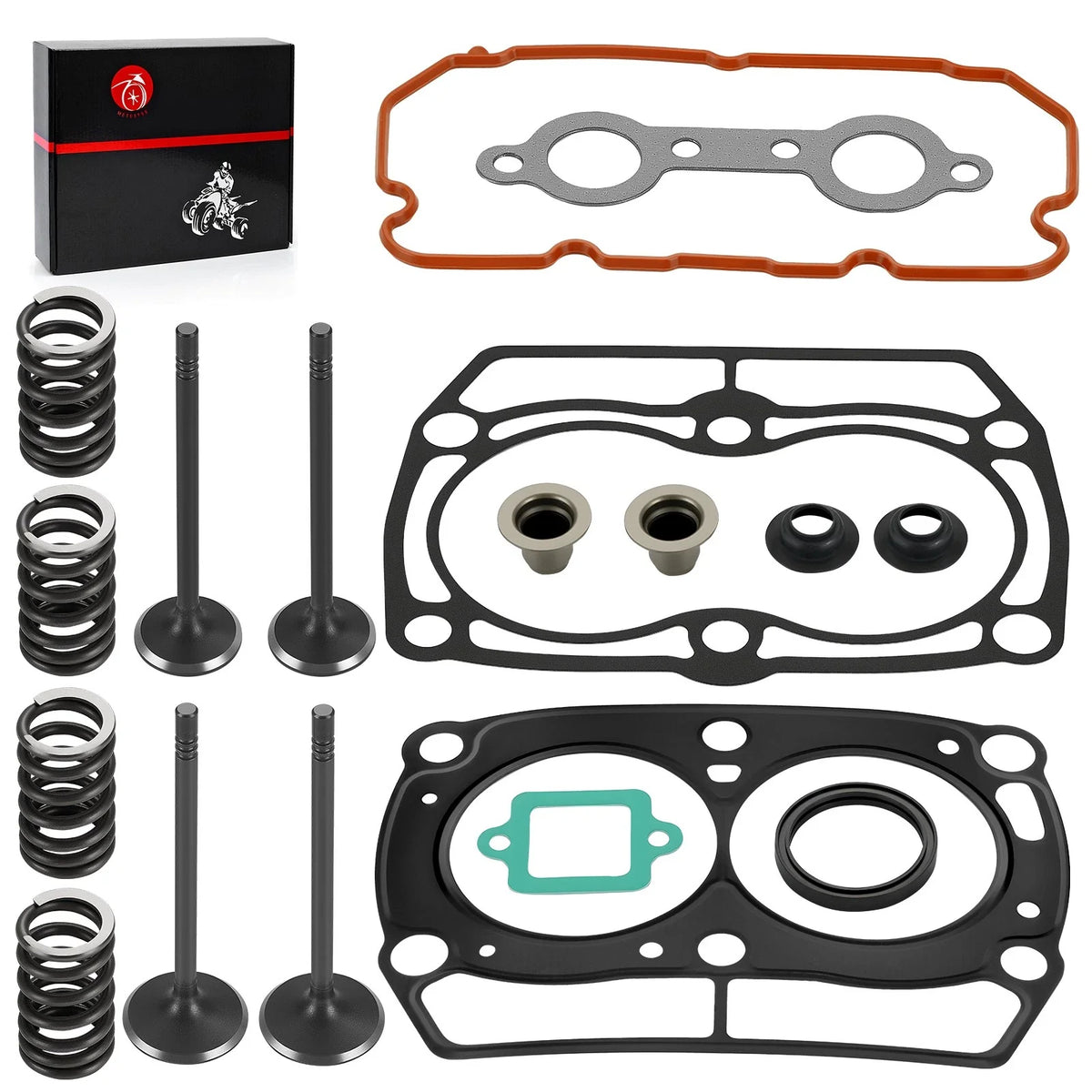 Cylinder Head Gasket and Valve Kit for Polaris Ranger 800 6x6 2013-2016