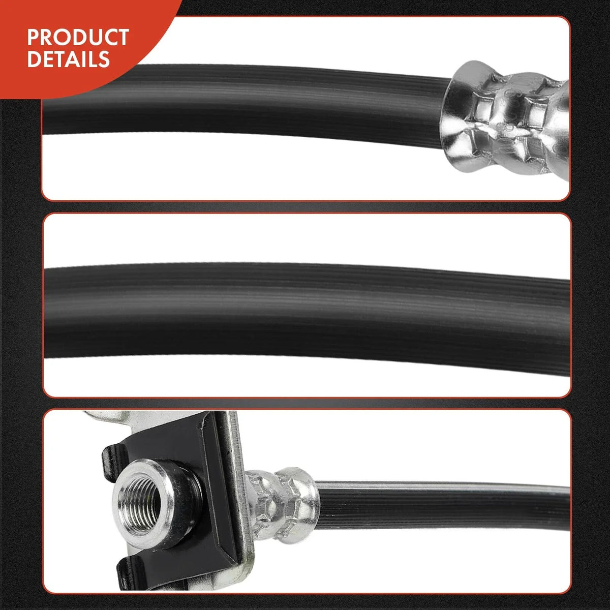 Brake Hydraulic Hose Rear Left for Hyundai Accent (2018–2022)