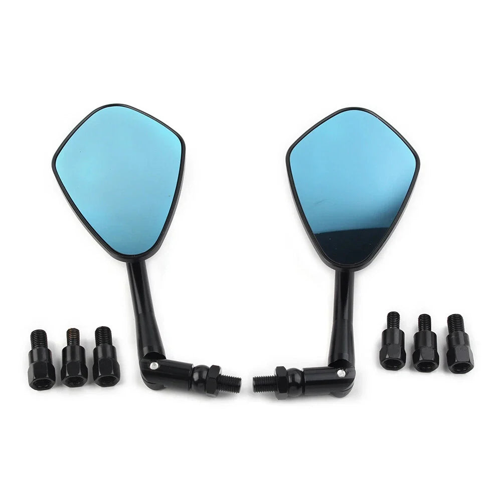 CNC Rear View Side Mirrors for Kawasaki Z900 Z900RS Z800 Z1000 (2017–2023)