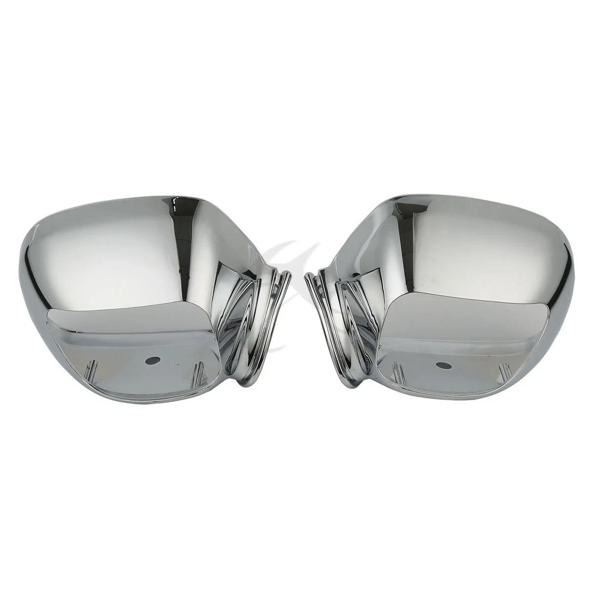 Chrome Rear-View Mirror Covers for Honda GL1800 (2001-2017)