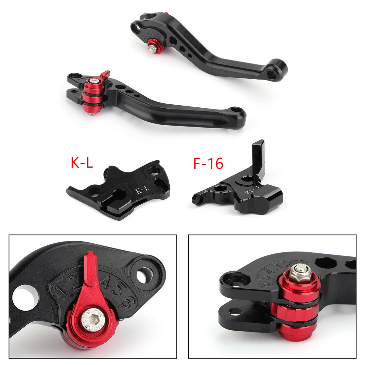 Clutch Brake Lever - Black for 2019 KTM 390 Street Bike