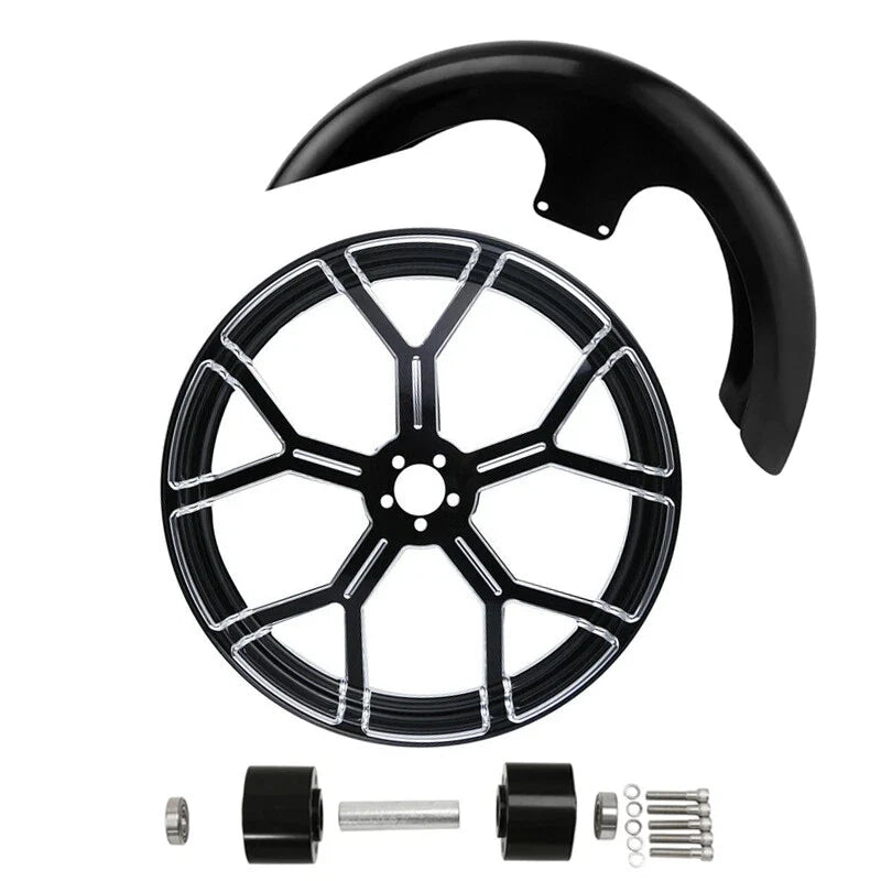 21" Wheel Rim Front Fender for Harley Road King (2008-2024)