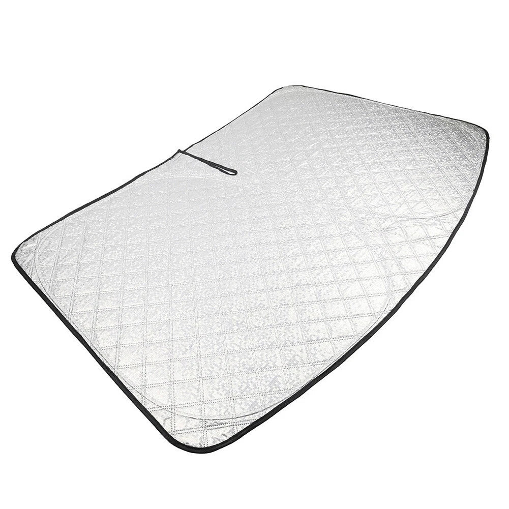 Sun Shade Visor Protector for 2020-2024 Ford Explorer, Foldable Design