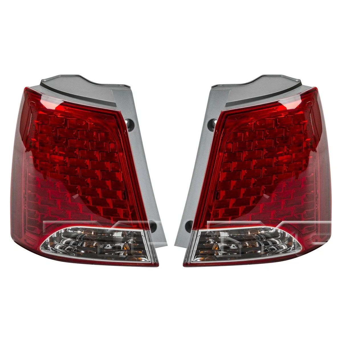 Set of 2 TYC Outer Tail Light Lamp Assemblies for Kia Sorento (2011–2013)