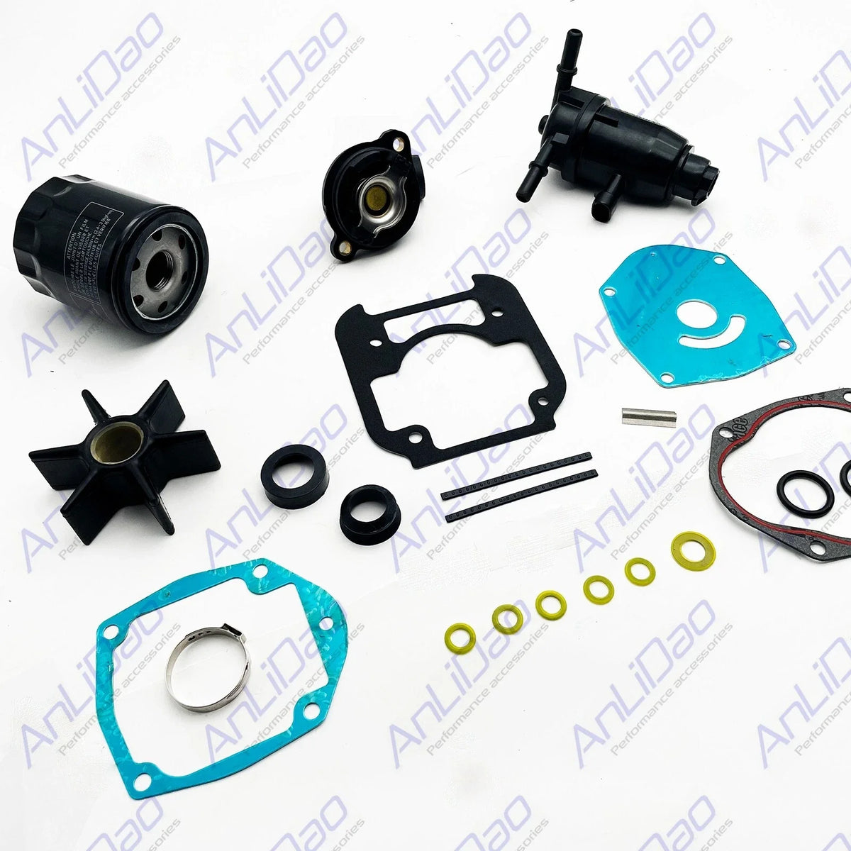 Maintenance Kit for Mercury 175 200 225HP V6 3.4L 4-Stroke (2000–2023) 8M0149930 8M0142980