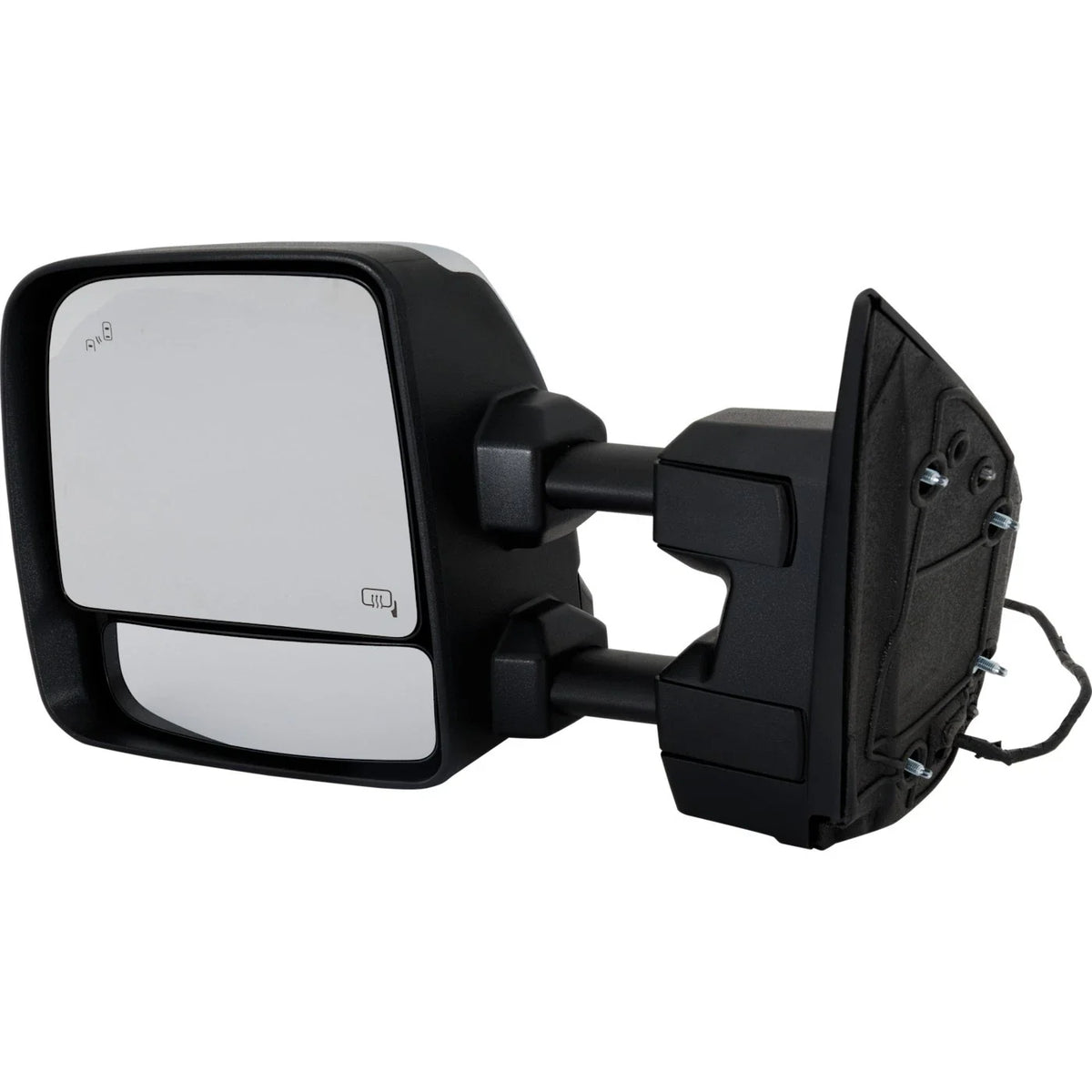 Chrome Towing Mirrors with Power Heat for 2016–2019 Nissan Titan XD