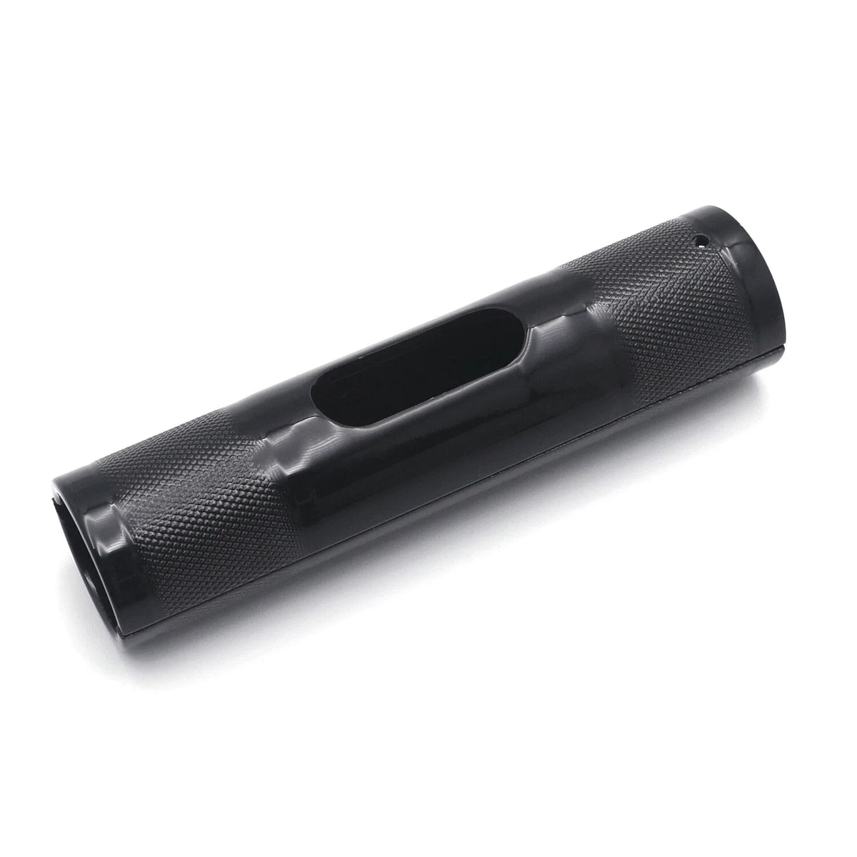 1" to 1.25" Black Knurled Handlebar Riser Adapter for Harley