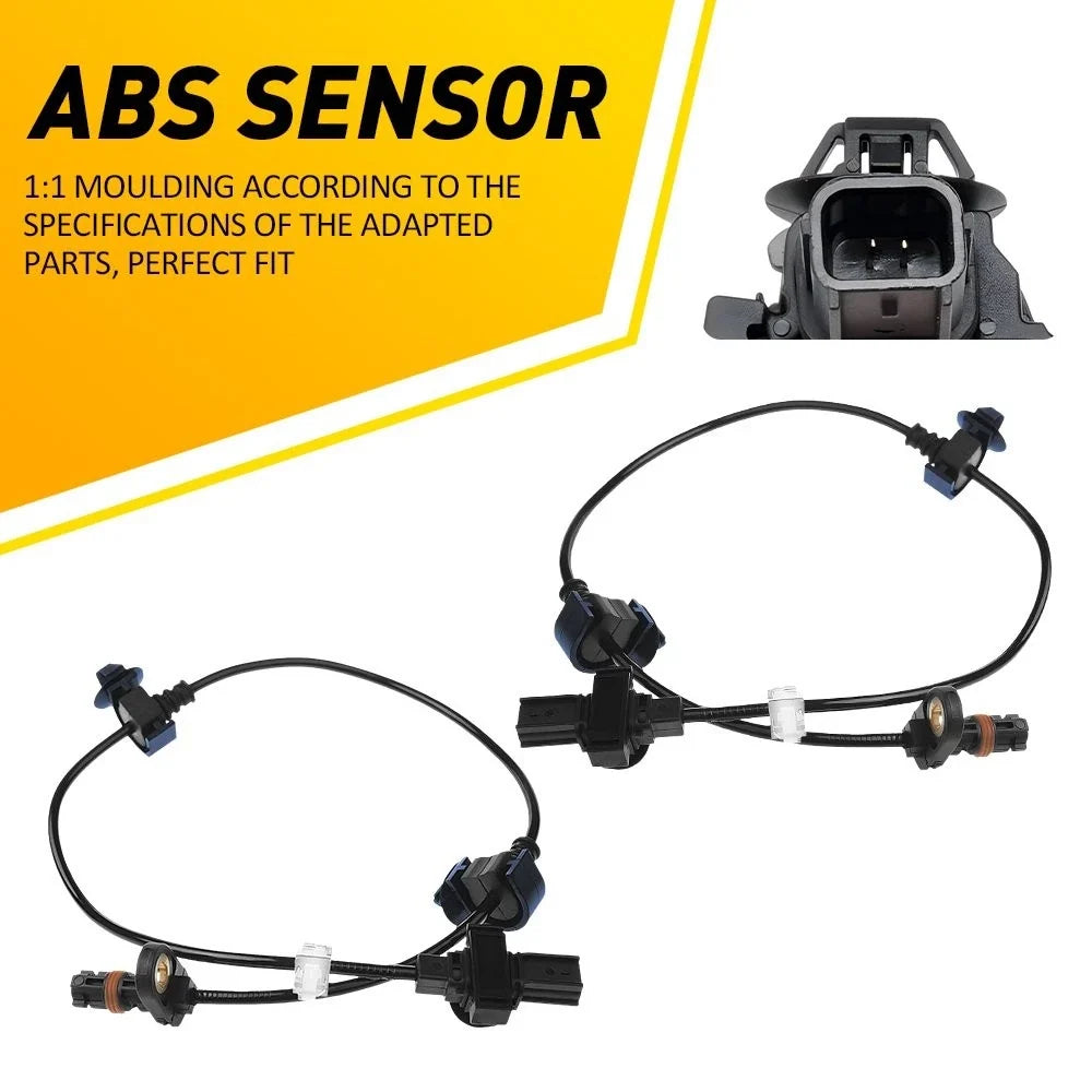 Set of 2 ABS Wheel Speed Sensors for Honda Civic (2012–2015)