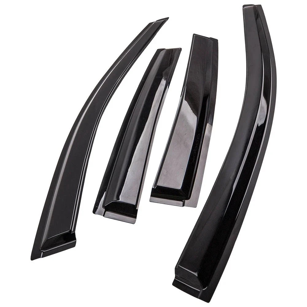 Smoke Acrylic Window Visor Set 4X for Honda CR-V (2007–2011)