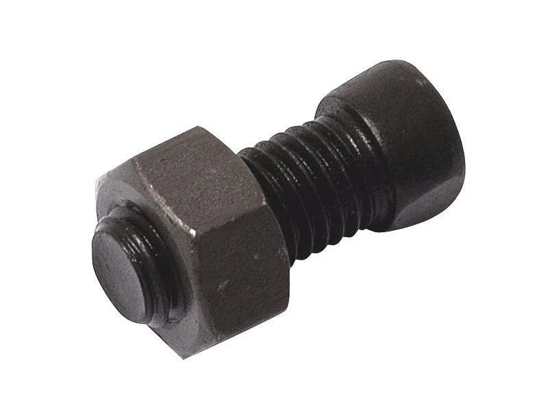 Pack of 25 Conical Head Two Flat Edge Bolt (M12 x 34mm) for Various Plough Tip