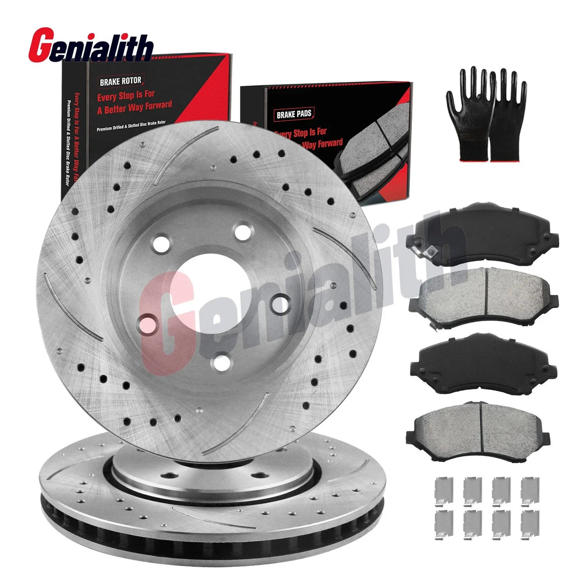 Brake Pad Set for Front Disc Rotor - Chrysler Town & Country, Dodge Caravan