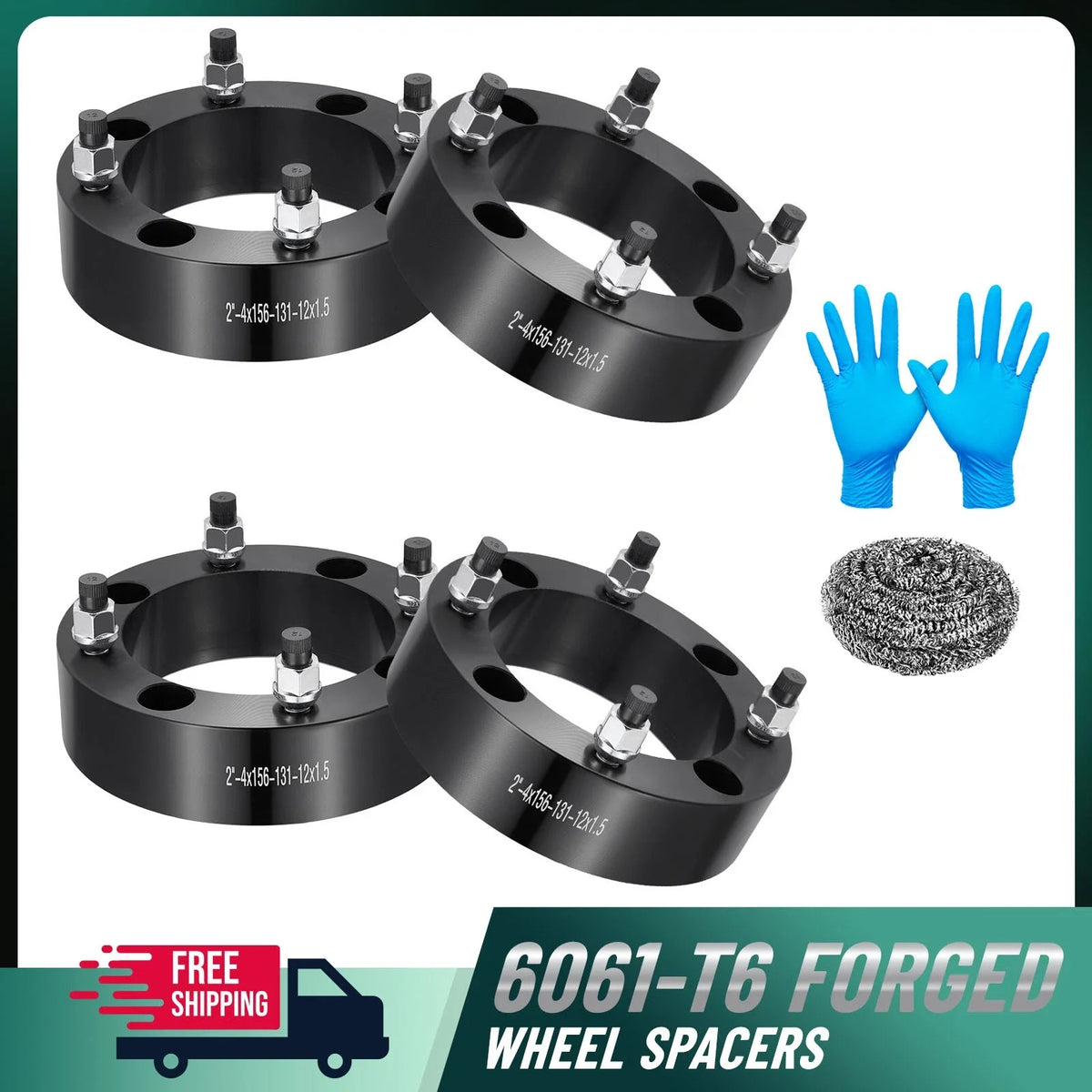 4Pcs 2" Wheel Spacers for Polaris RZR XP 1000 (2014–2025)