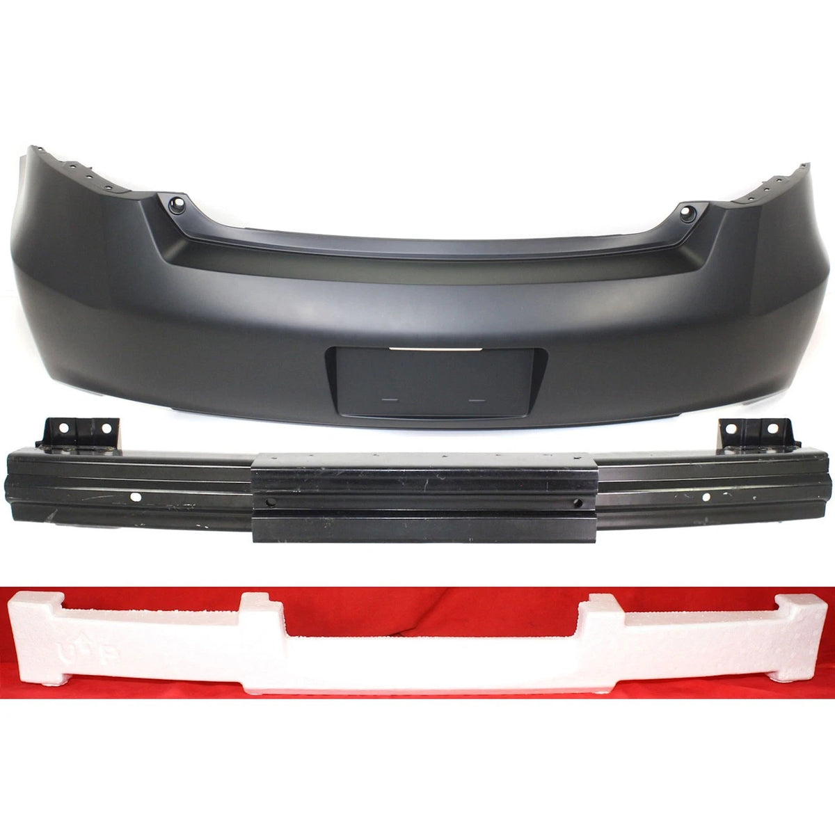 Set of 3 Bumper Covers for (04715TE0A90ZZ, 71570TE0A00, 71530TE0A00ZZ)