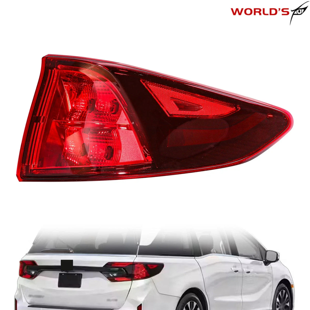 LED Tail Light Assembly for Honda Odyssey (2023–2025) Outer Right Red Lens