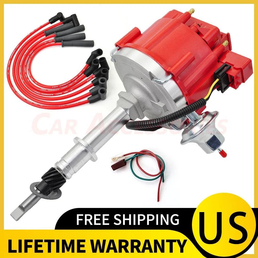 HEI Ignition Distributor Set for 4.0L 4.2L AMC Jeep CJ5 CJ7 (1972-1986)