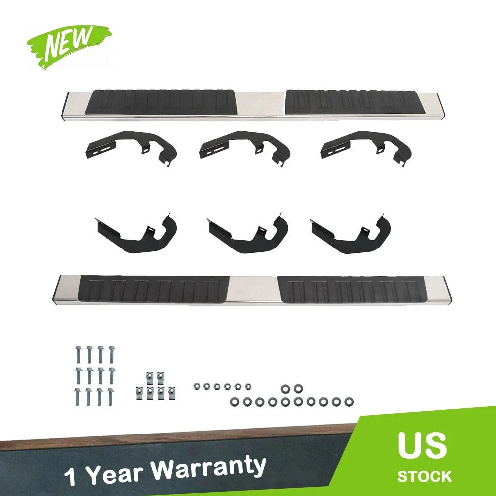 6" Running Boards for GMC Sierra / Silverado (2007-2018)