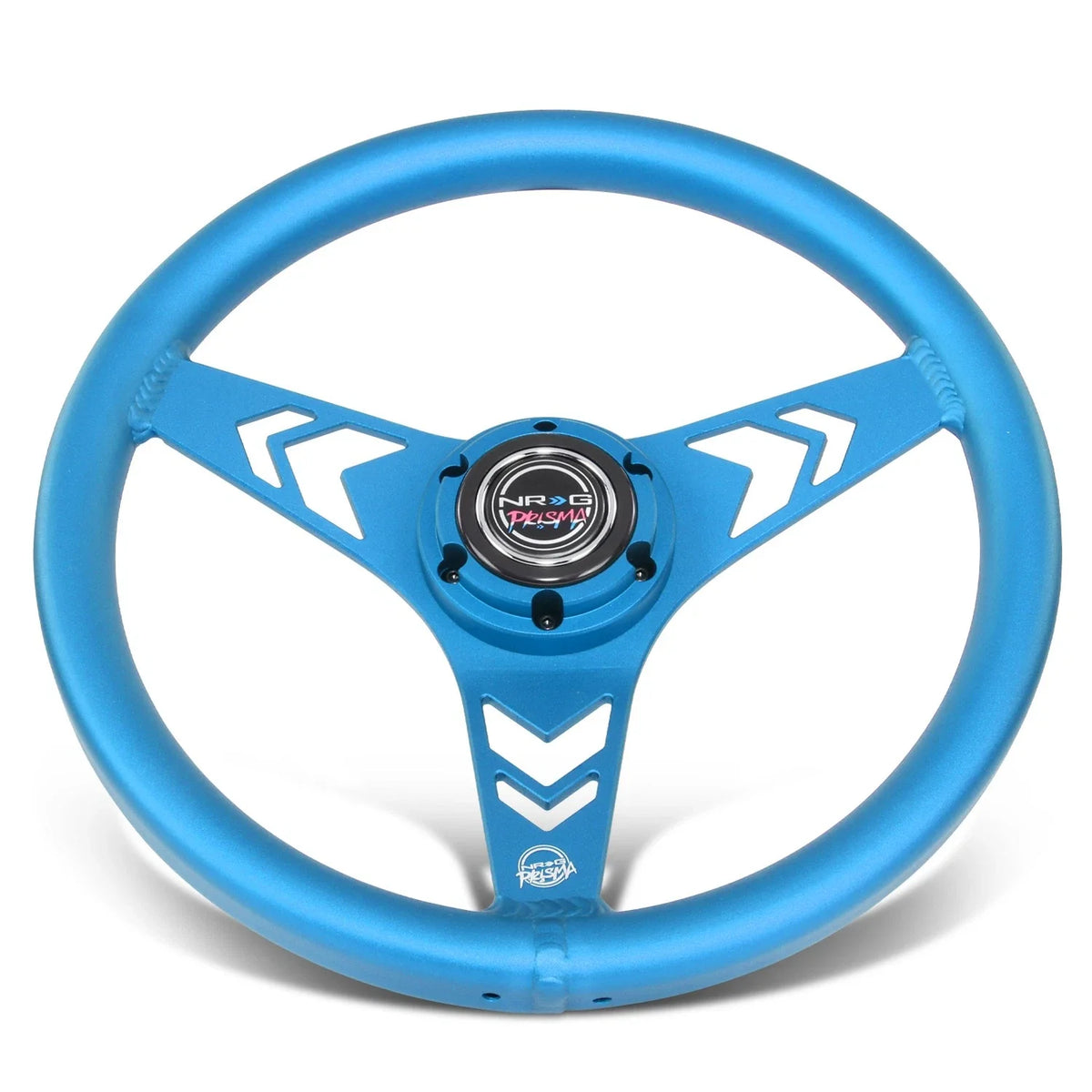 NRG RST-070-BL 330mm 1" Dish Aluminum Blue Steering Wheel for Universal (2000–2023)