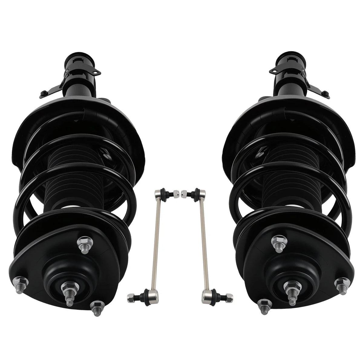 4-Piece Front Struts and Sway Bar Links Set for Honda Odyssey 2005-2007
