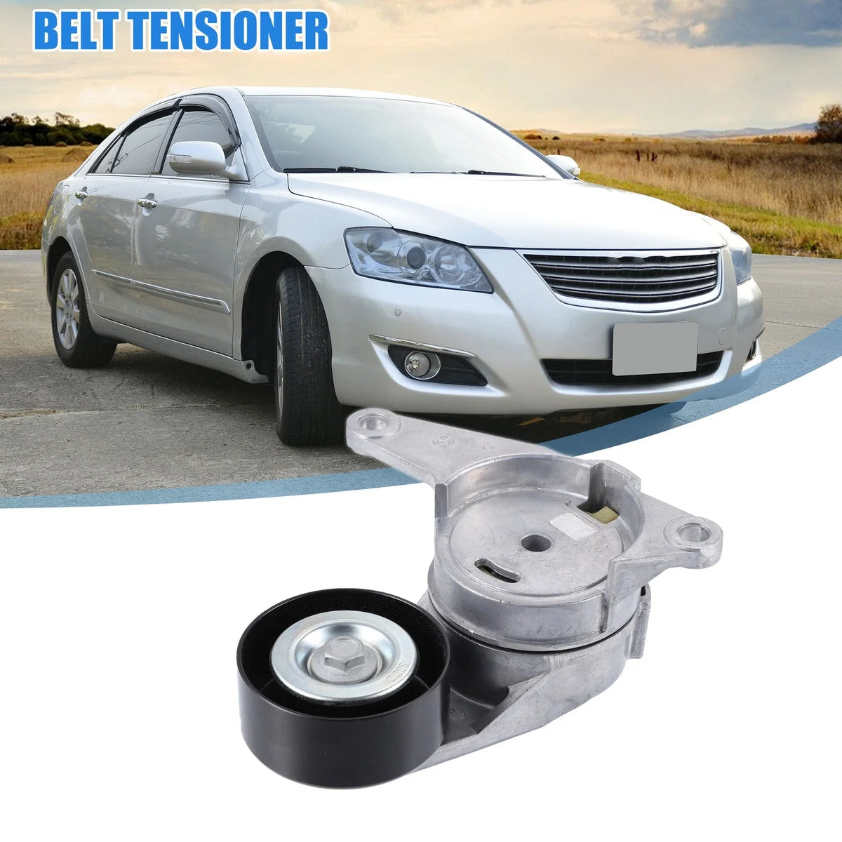 Engine Belt Tensioner Pulley Assembly for Buick Enclave (2008–2017) 12575509