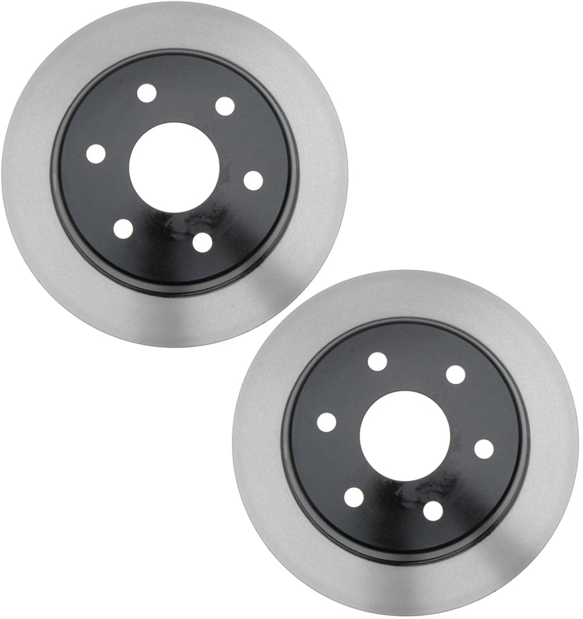 Set of 2 Rear Brake Rotors 330mm for GMC Chevy (With 2-Piston Caliper)