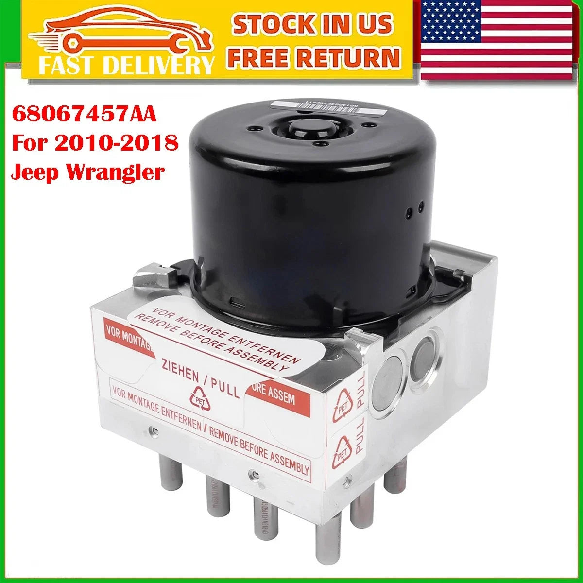 Anti-Lock Brake ABS Control Unit 68067457AA for Jeep Wrangler 2010-2018