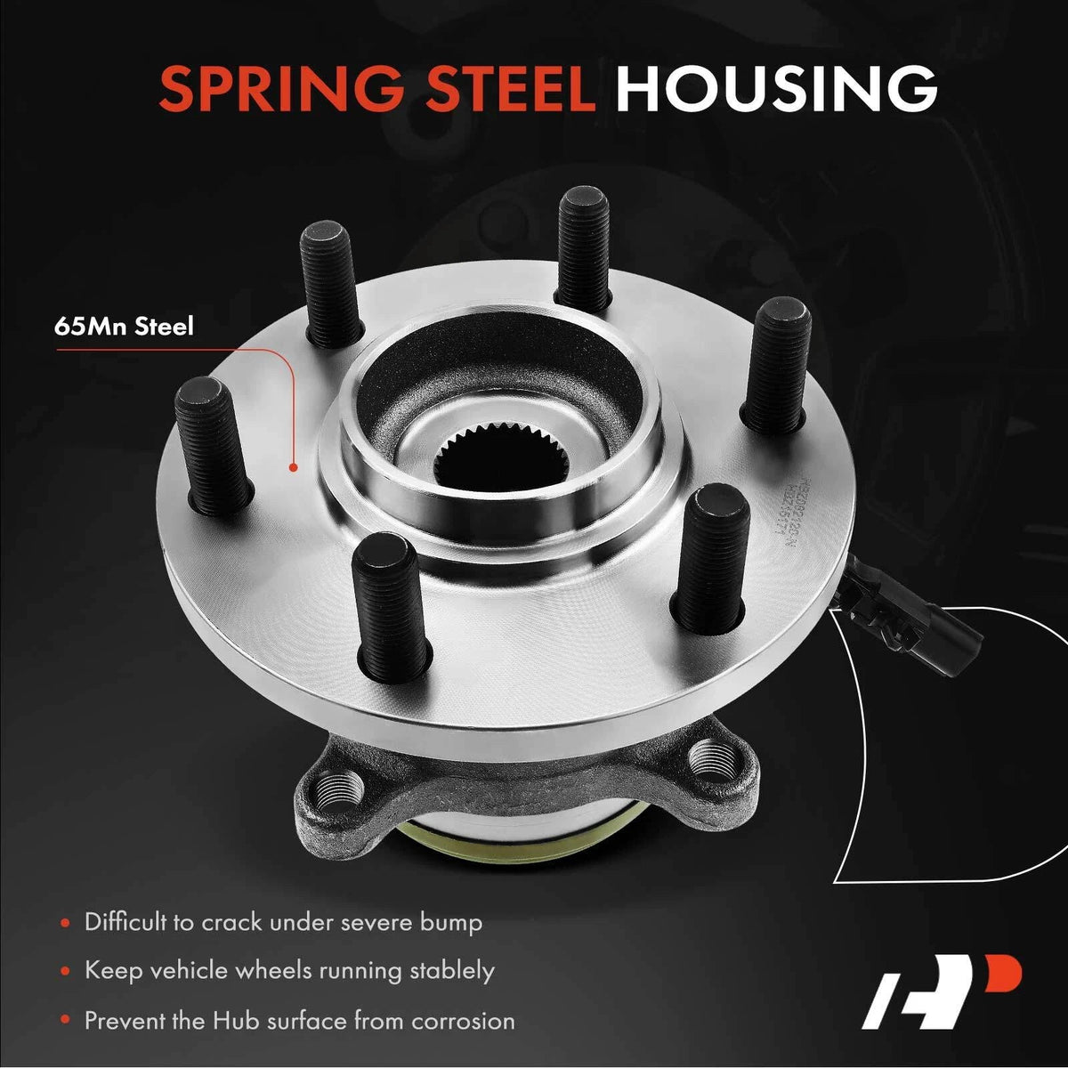 2X Front Bearing & Hub Assembly for Nissan Titan XD 2016-2024