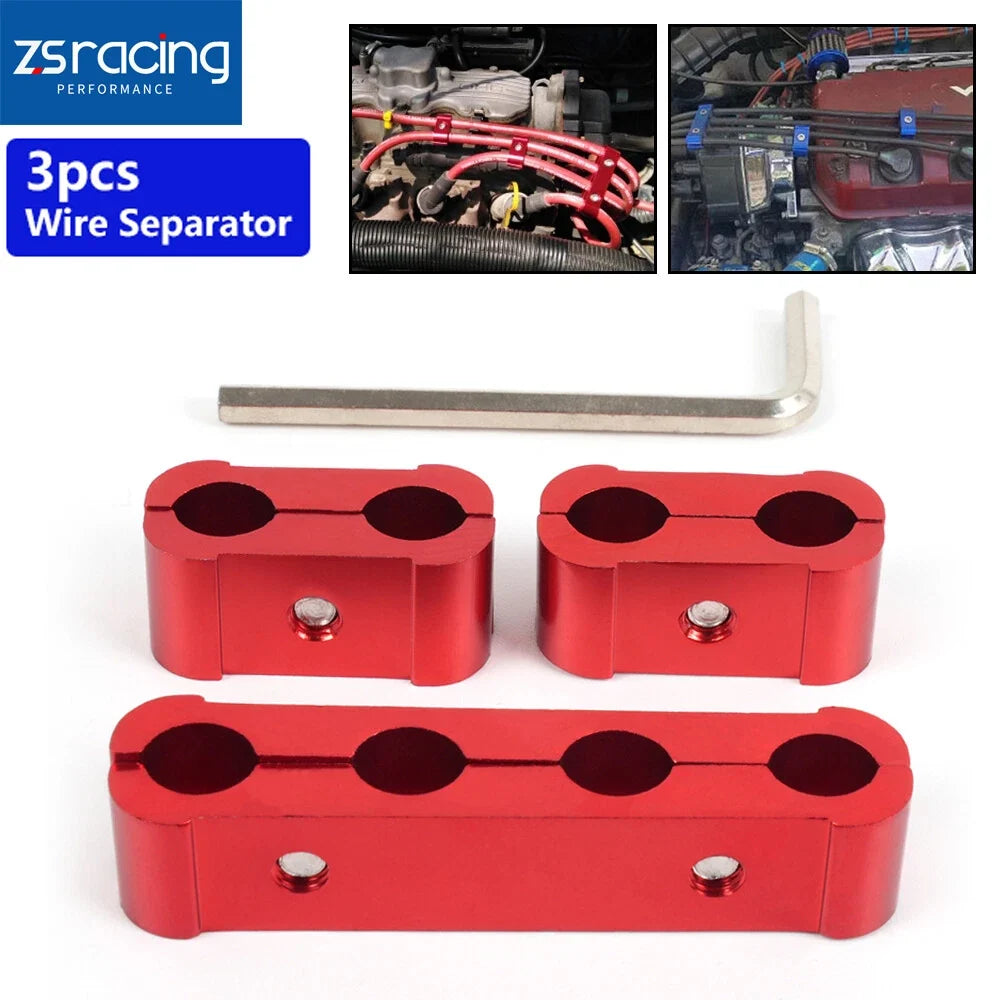 Set of 3 Spark Plug Wire Separator Clamps for Toyota Hilux N70 2005-2015