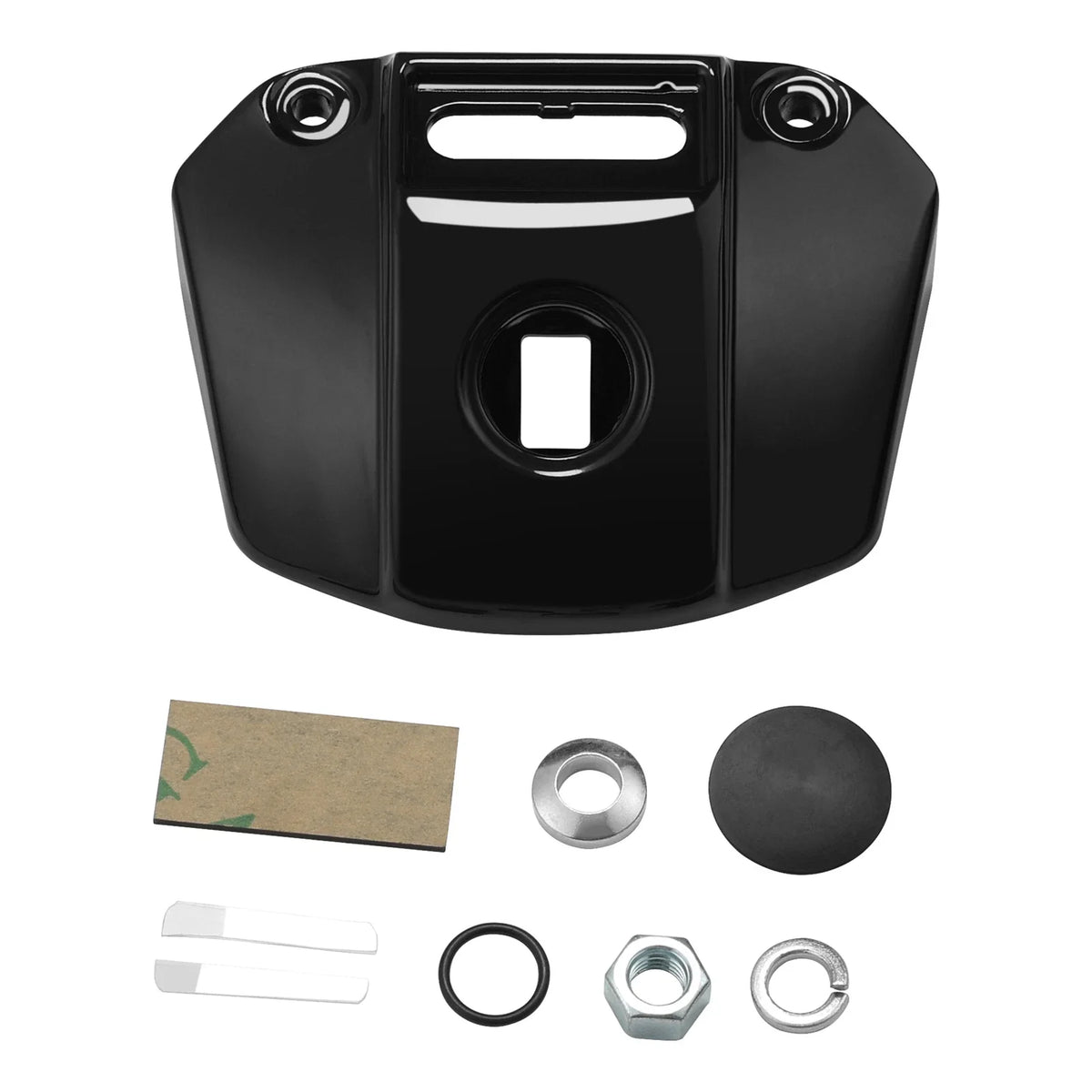 Headlight Mount Bracket - Black Metal for Sportster XL 883 1200 (1992-2013)