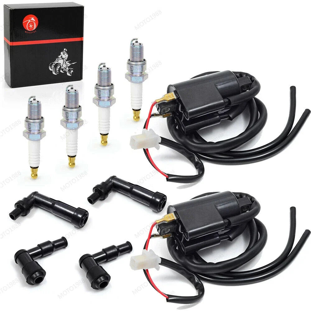 Ignition Coil Spark Plug Cap Set for Yamaha XJ550 (1981–1983)