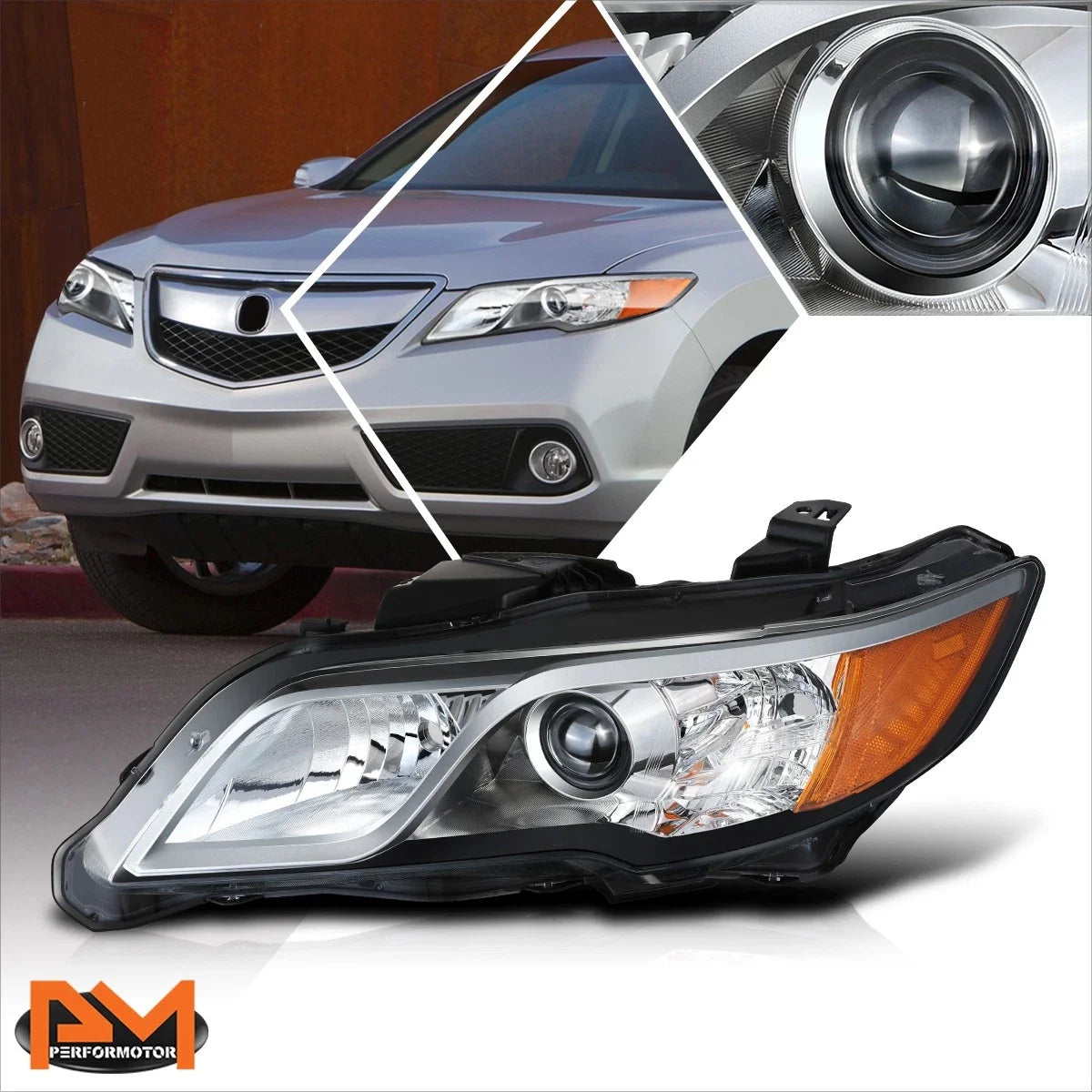 Projector Headlight Left Driver Side for Acura RDX 2013-2015 OE