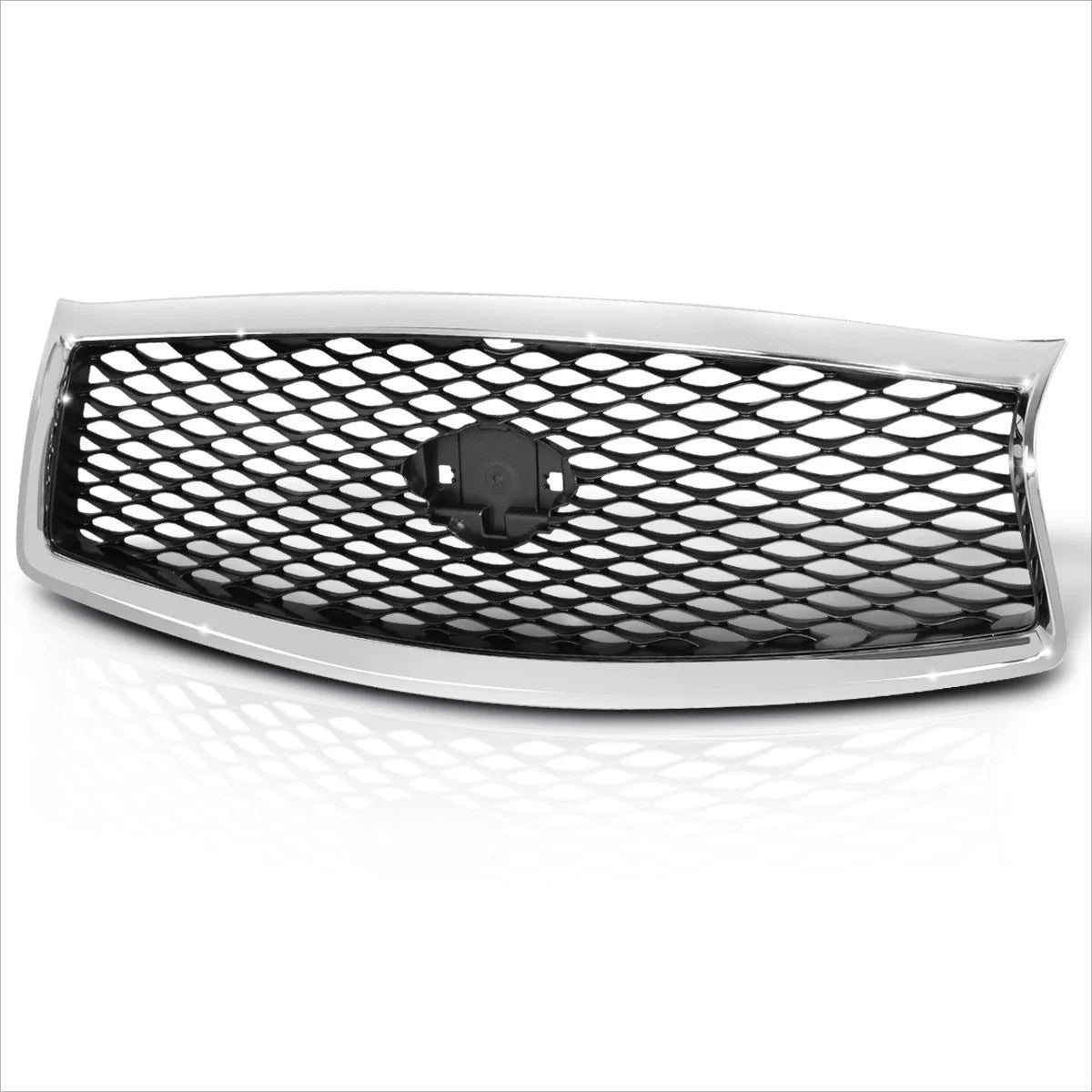 Diamond Mesh Grille with Badge Slot for Infiniti Q50 (2014–2017)