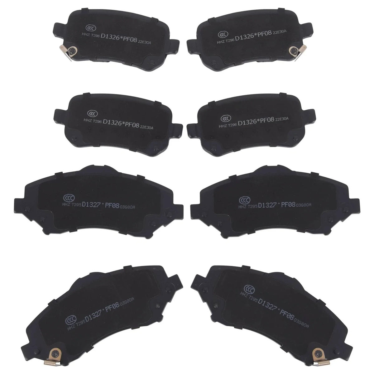 Ceramic Brake Pads for Dodge Grand Caravan Chrysler Town & Country