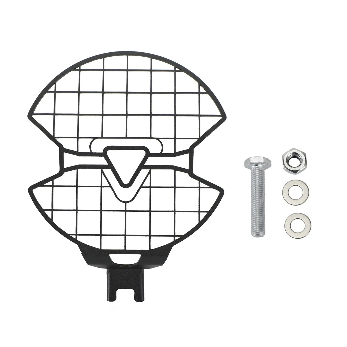 Black Headlight Guard Cover for TR Trident 660 (2020–2022)