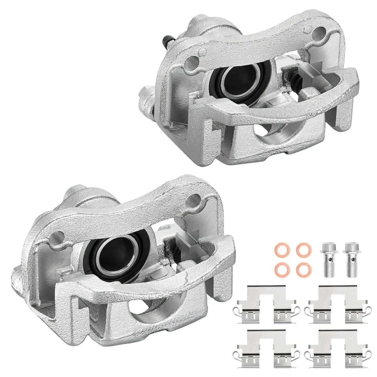 Brake Calipers w/ Bracket Rear for Toyota Highlander (2004–2007) 2.4L 3.3L