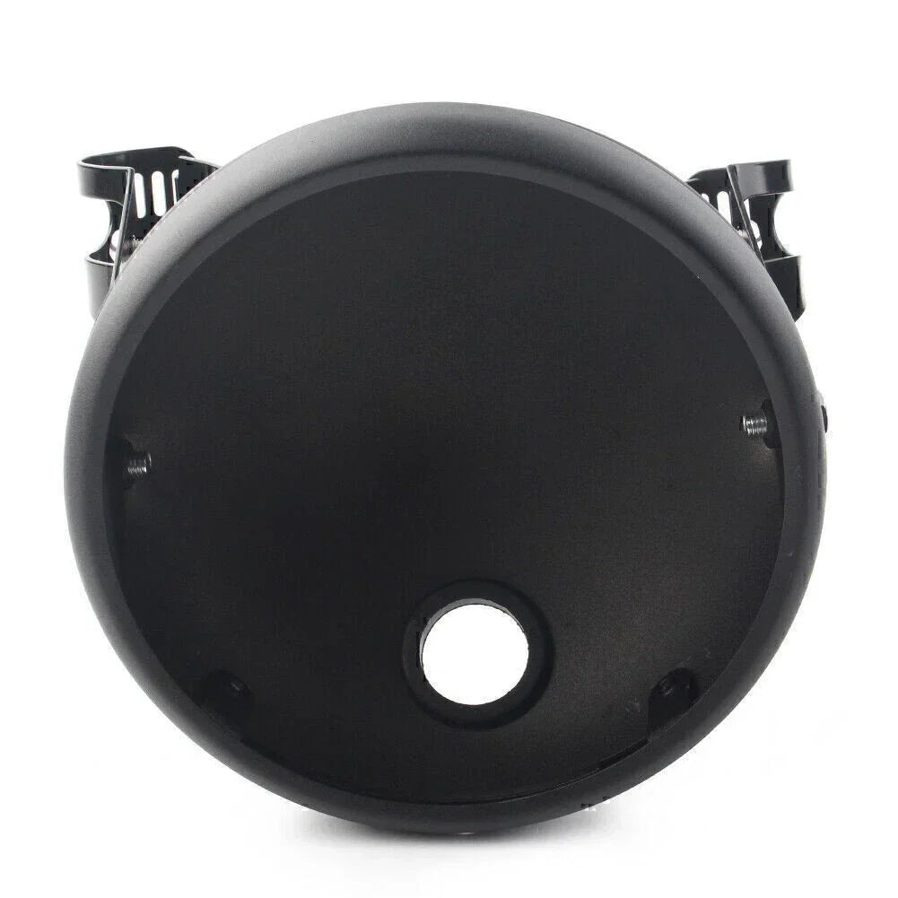 7" LED Headlight with Bracket for Harley Motorcycle - Matte Black Finish