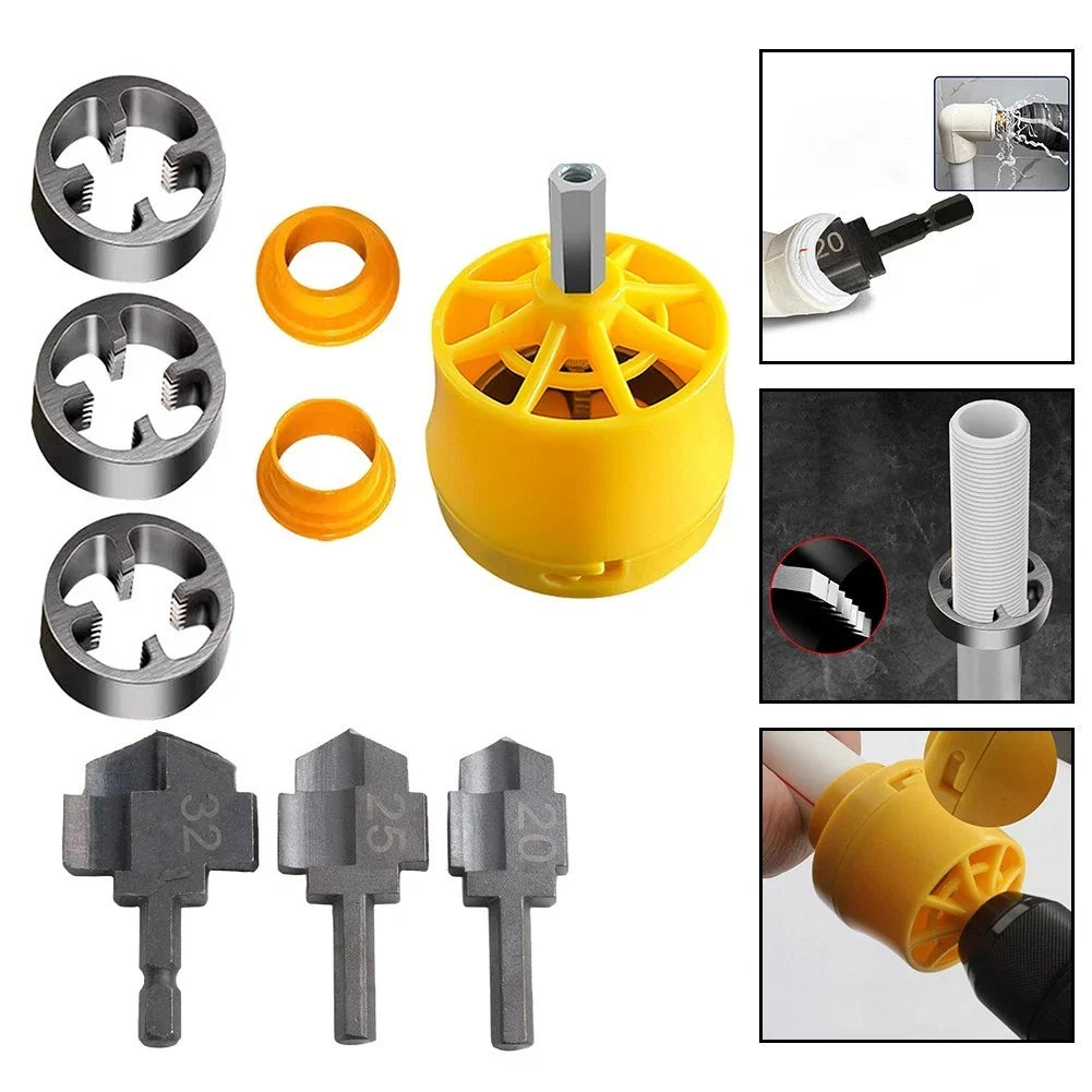 PPR Drill Bit and Pipe Threading Kit for DIY Projects