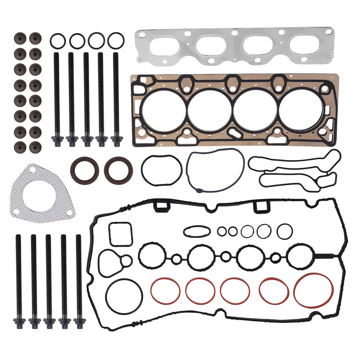 MLS Head Gasket Set with Bolts for Chevrolet Cruze Sonic (2012–2017)