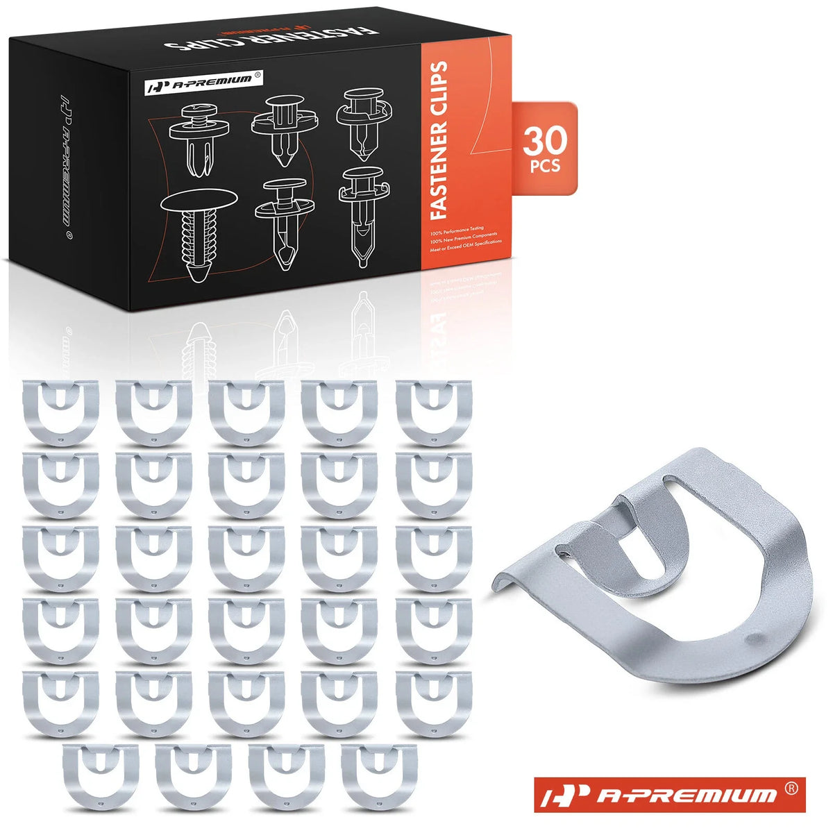 30 Pcs Window Reveal Molding Clips for Buick