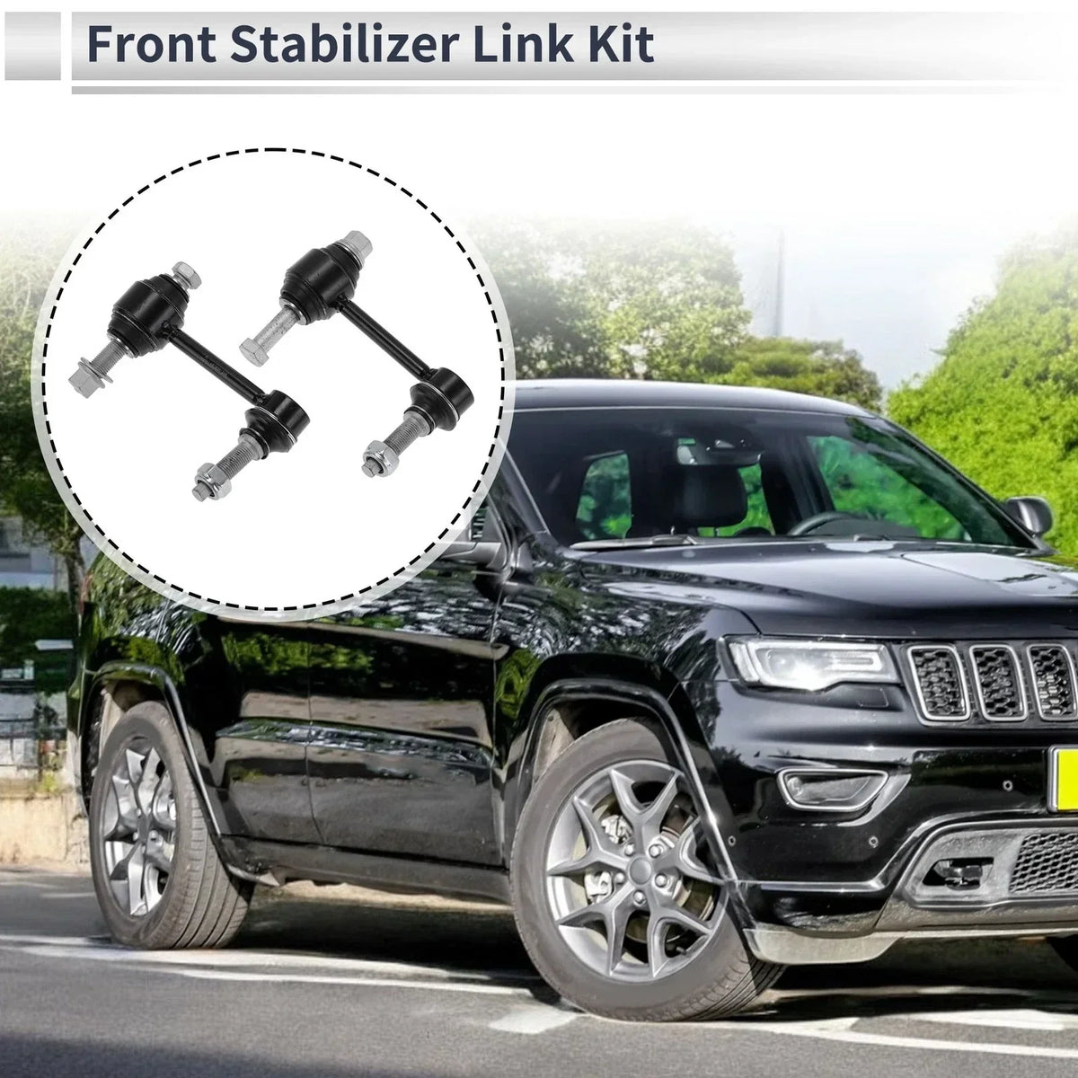 Set of 2 Stabilizer Links for Dodge Durango 2016-2022 - Durable Parts