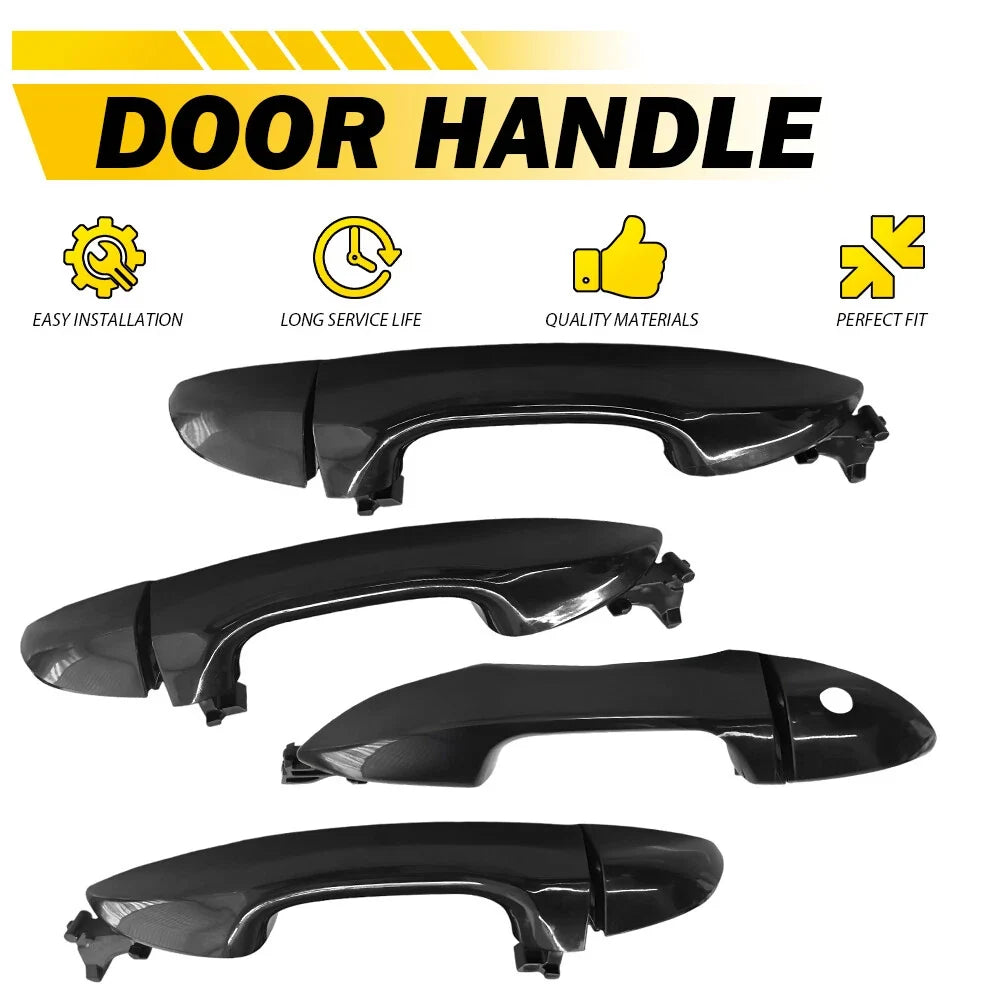 Set of 4 Exterior Door Handles for 2014-2019 Toyota Corolla