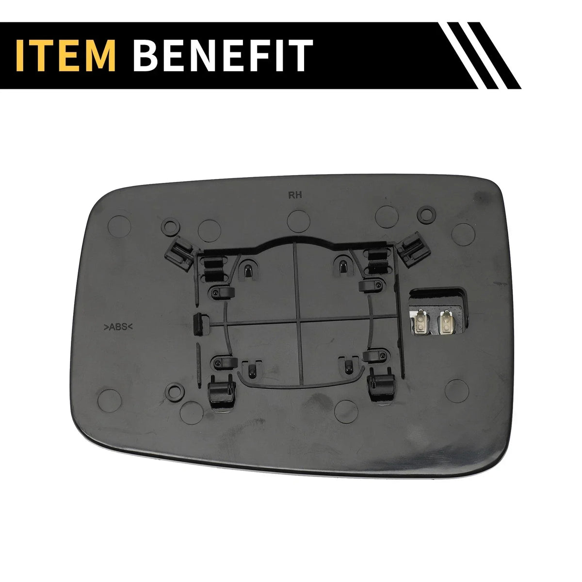 Heated Right Mirror Glass for Ram 1500 2500 (2010-2023)