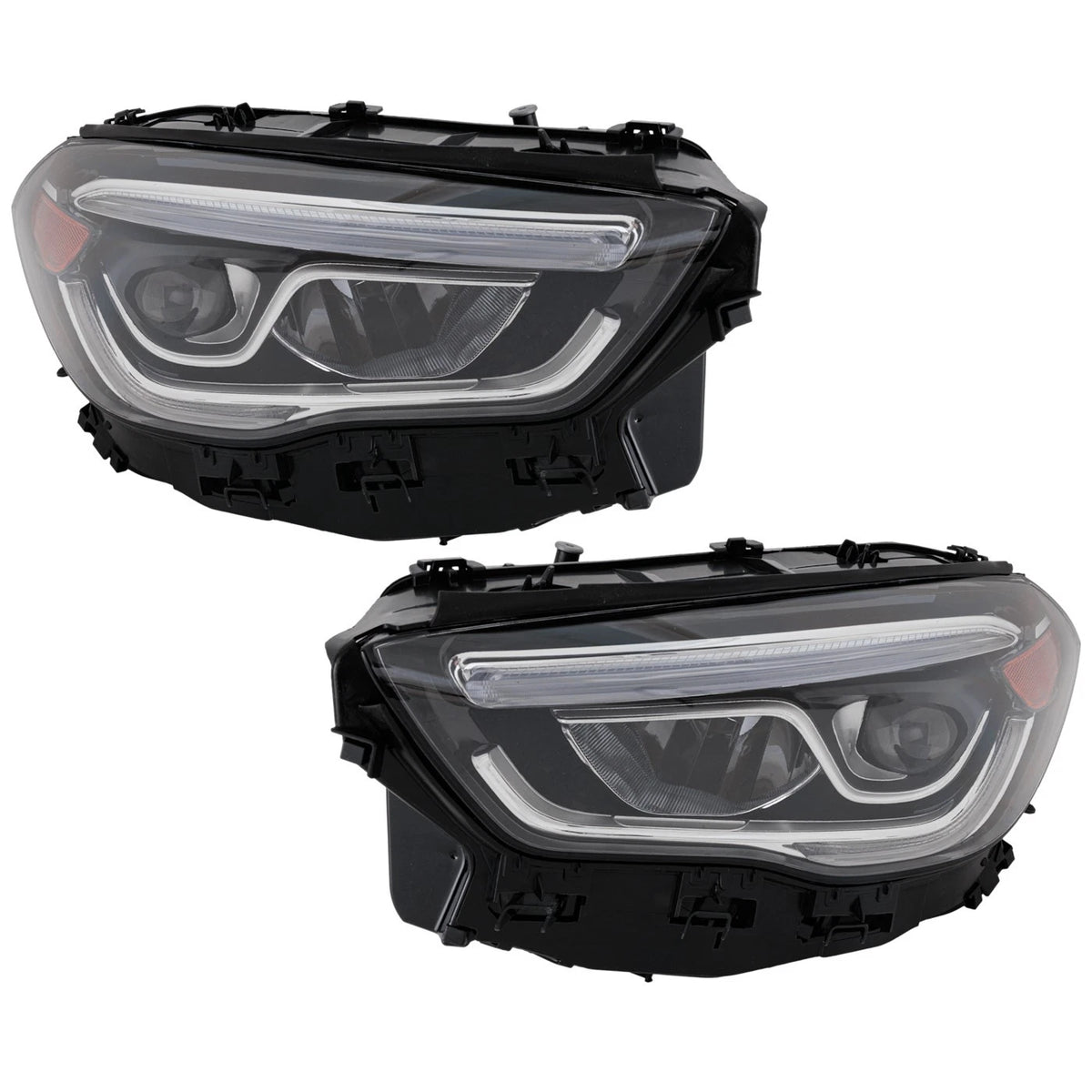 Headlights Set of 2 for MB Mercedes (Left Right)